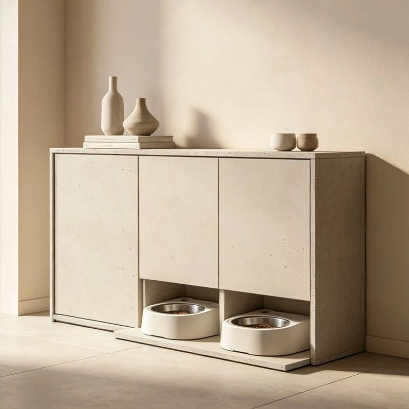 Pet Feeder Station With Storage factory