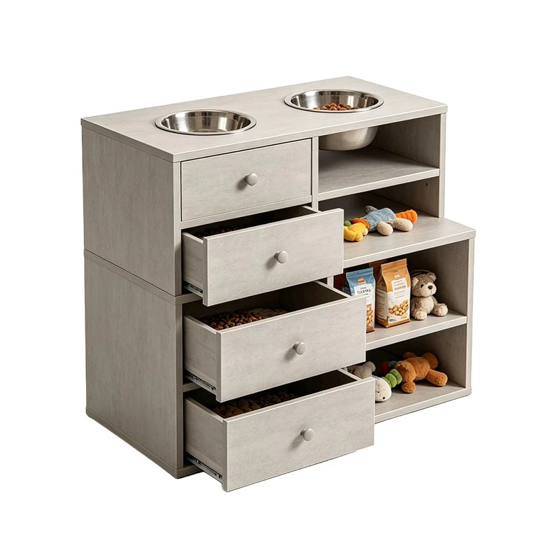 Pet Feeder Station With Storage high quality