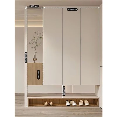 Entrance Coat and Shoe Rack