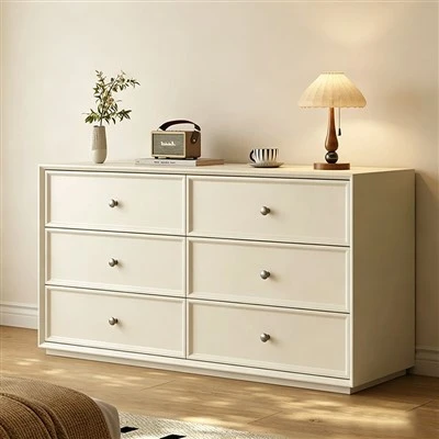 Mirrored Dresser and Nightstand